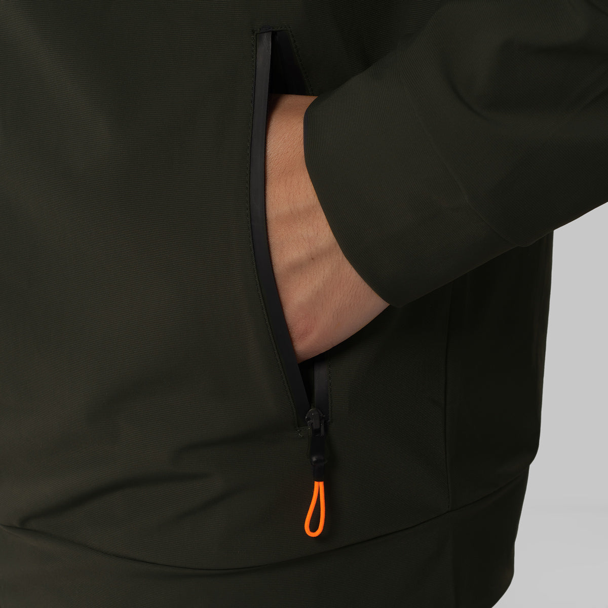 Buzo Conjunto Deportivo Walking Hombre Verde Militar