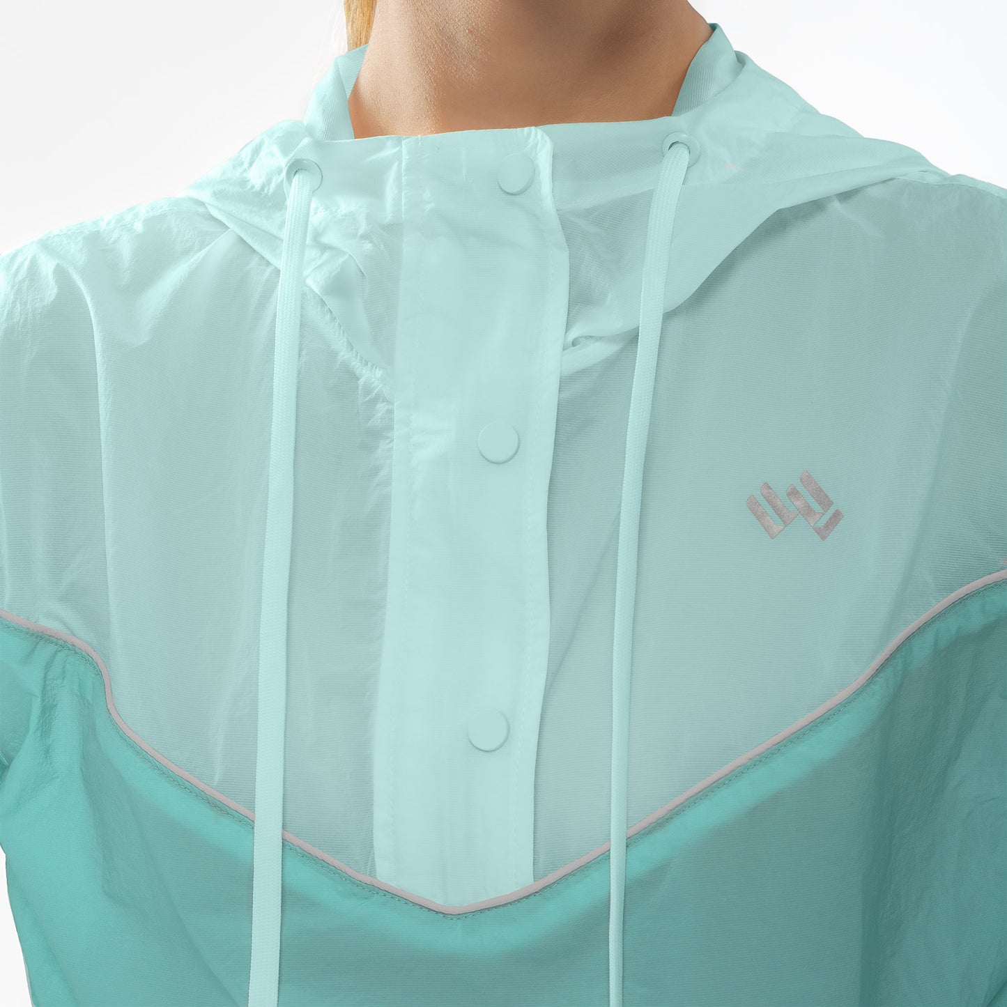 Casaca y Short Deportivo Mujer Verde Jade Walking MFS24321