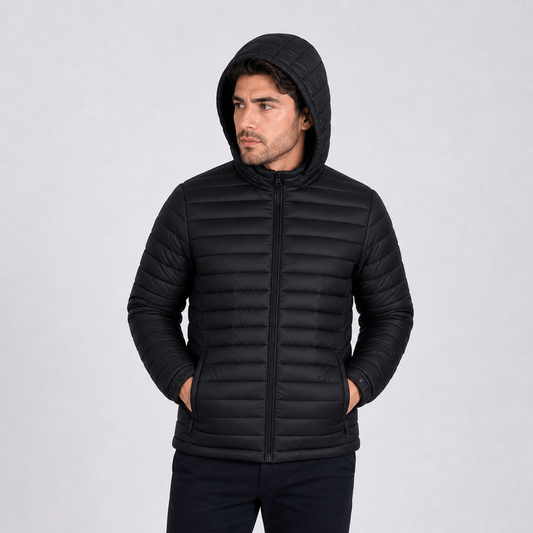 Casaca Puffer Térmica con Capucha para Hombre Modelo 7701