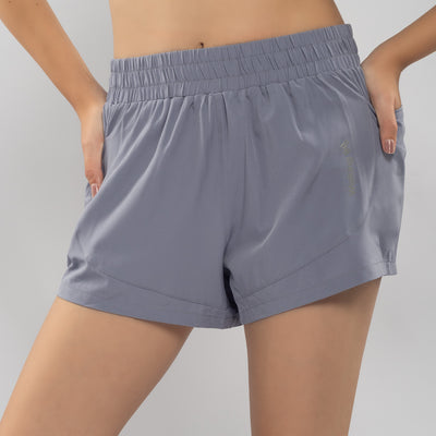 Short Deportivo Mujer Morado Walking MFS24231