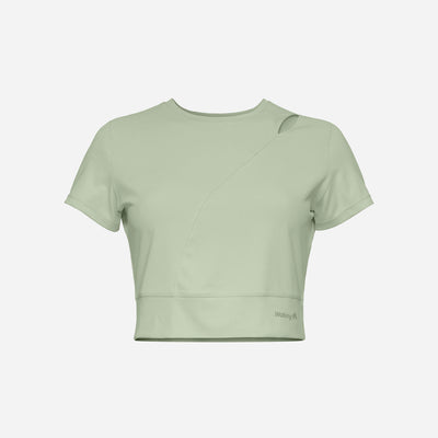 Polo Deportivo Mujer Walking Verde MSD2032