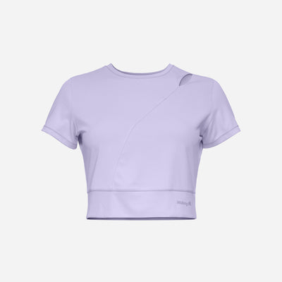 Polo Deportivo Mujer Lila Walking MSD2032