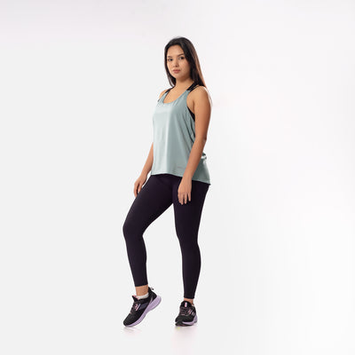 Polo Tirante Mujer Celeste Walking MTT3109 alternativo