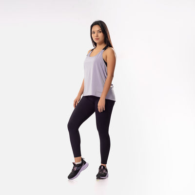 Polo Tirante Mujer Lila Walking MTT3109 alternativo