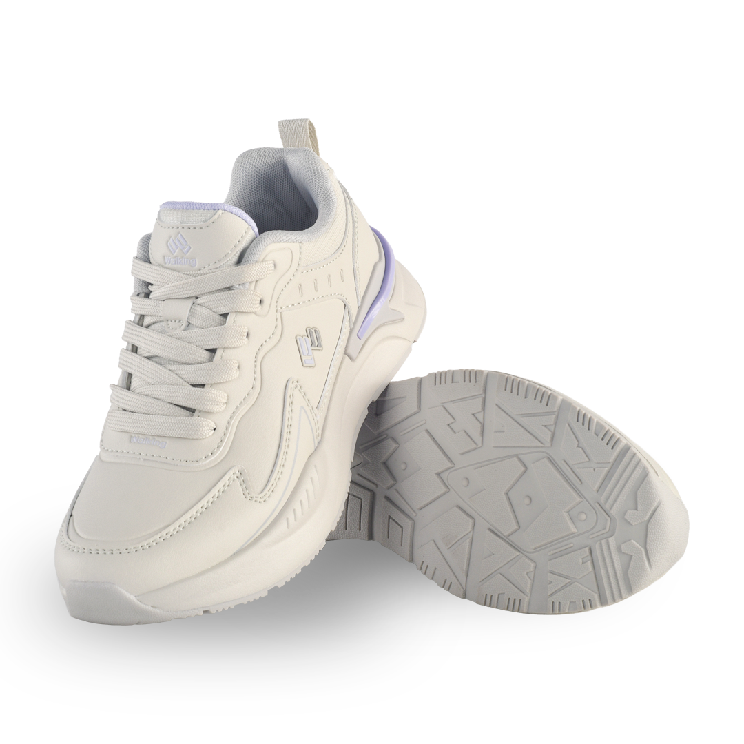 Zapatilla Urbana Mujer Walking New Classic Lite WK324F6 Cuero Sintético