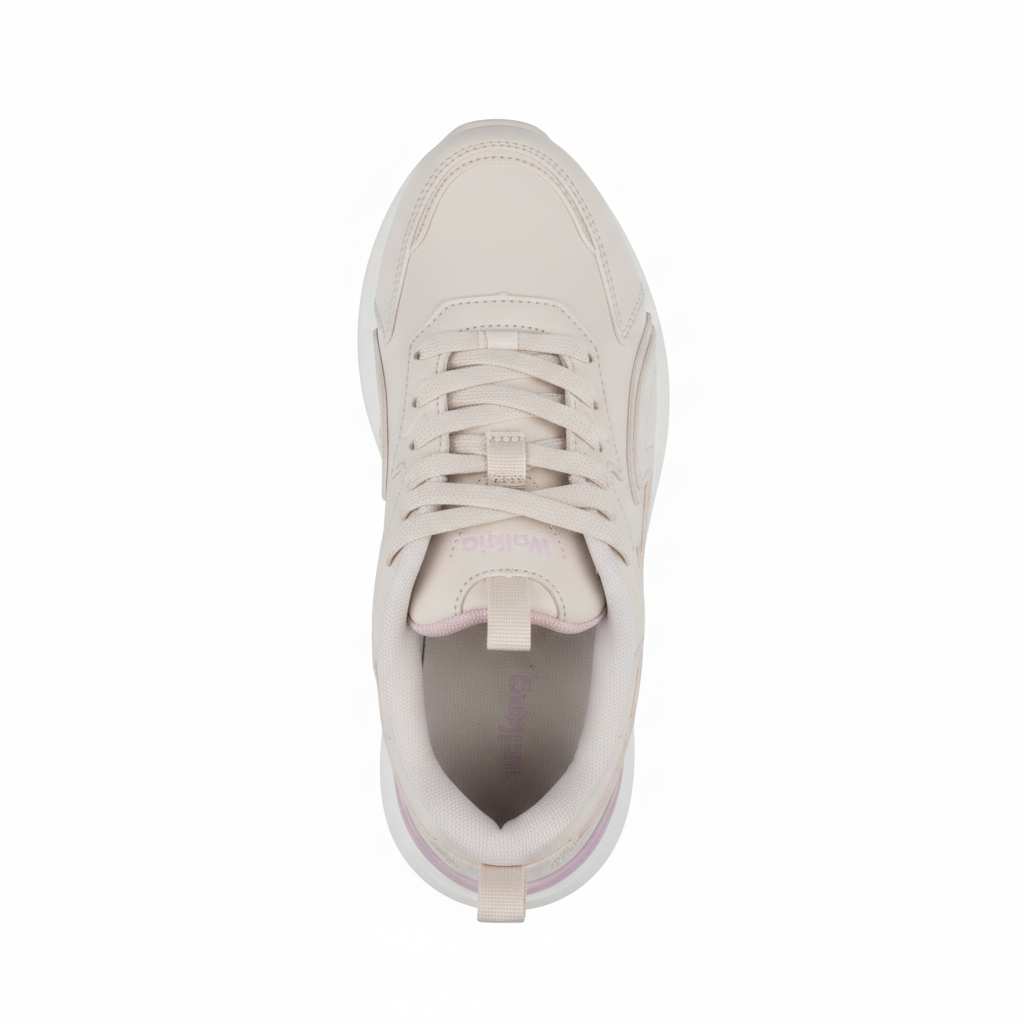 Zapatilla Urban Walking Colección Classic W318F8- Crema