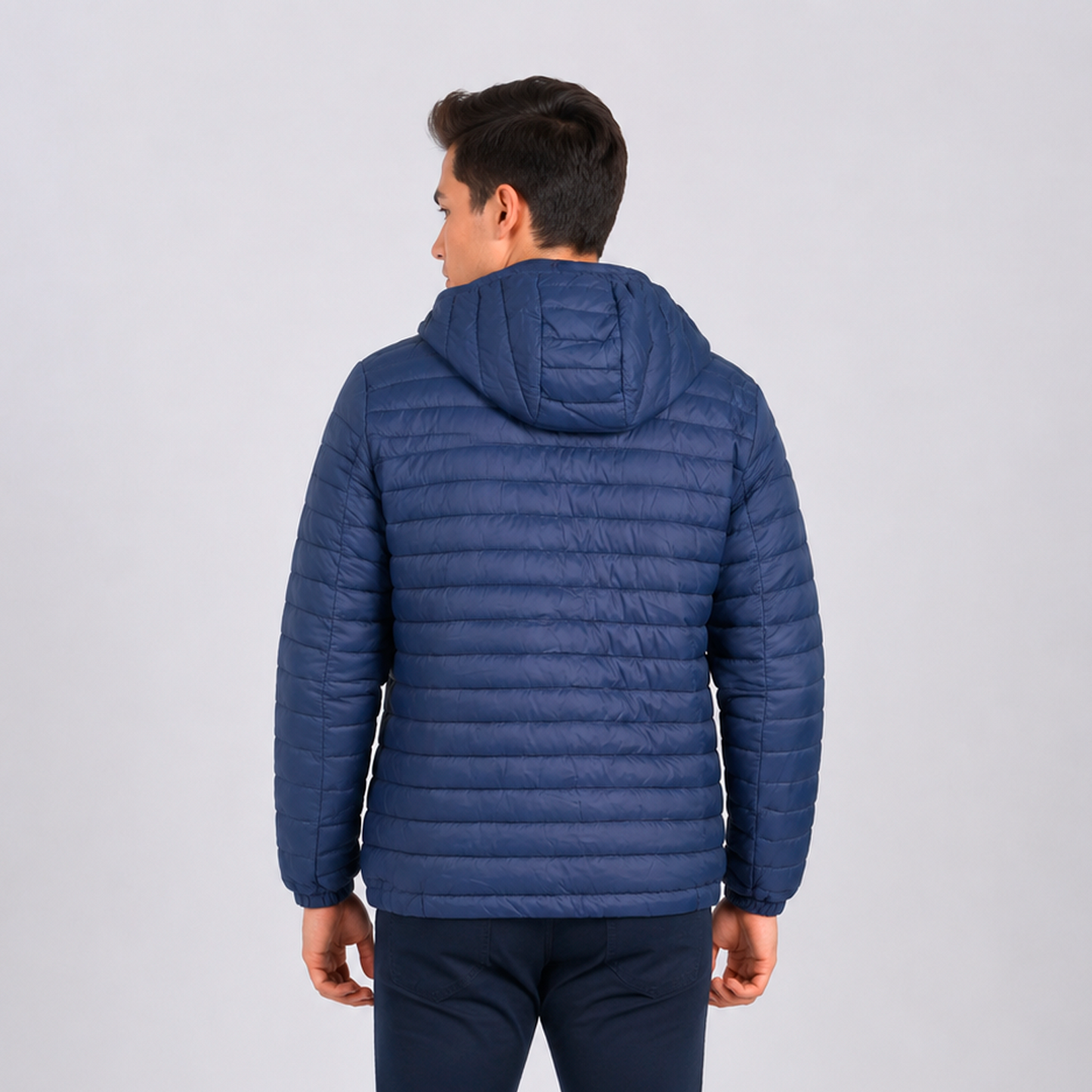 Casaca Puffer Térmica con Capucha para Hombre Modelo 7701