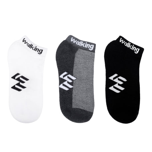 Pack x3 Medias Taloneras Para Damas Walking WALKW-TR-01 – Estilo y Rendimiento - WALKING