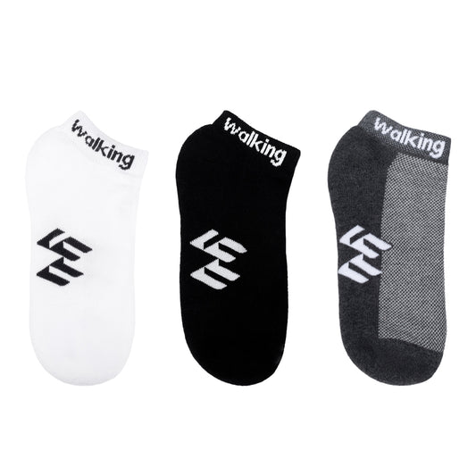 Pack x3 Medias Taloneras Para Hombres Walking – WALKW-TR-02 - WALKING