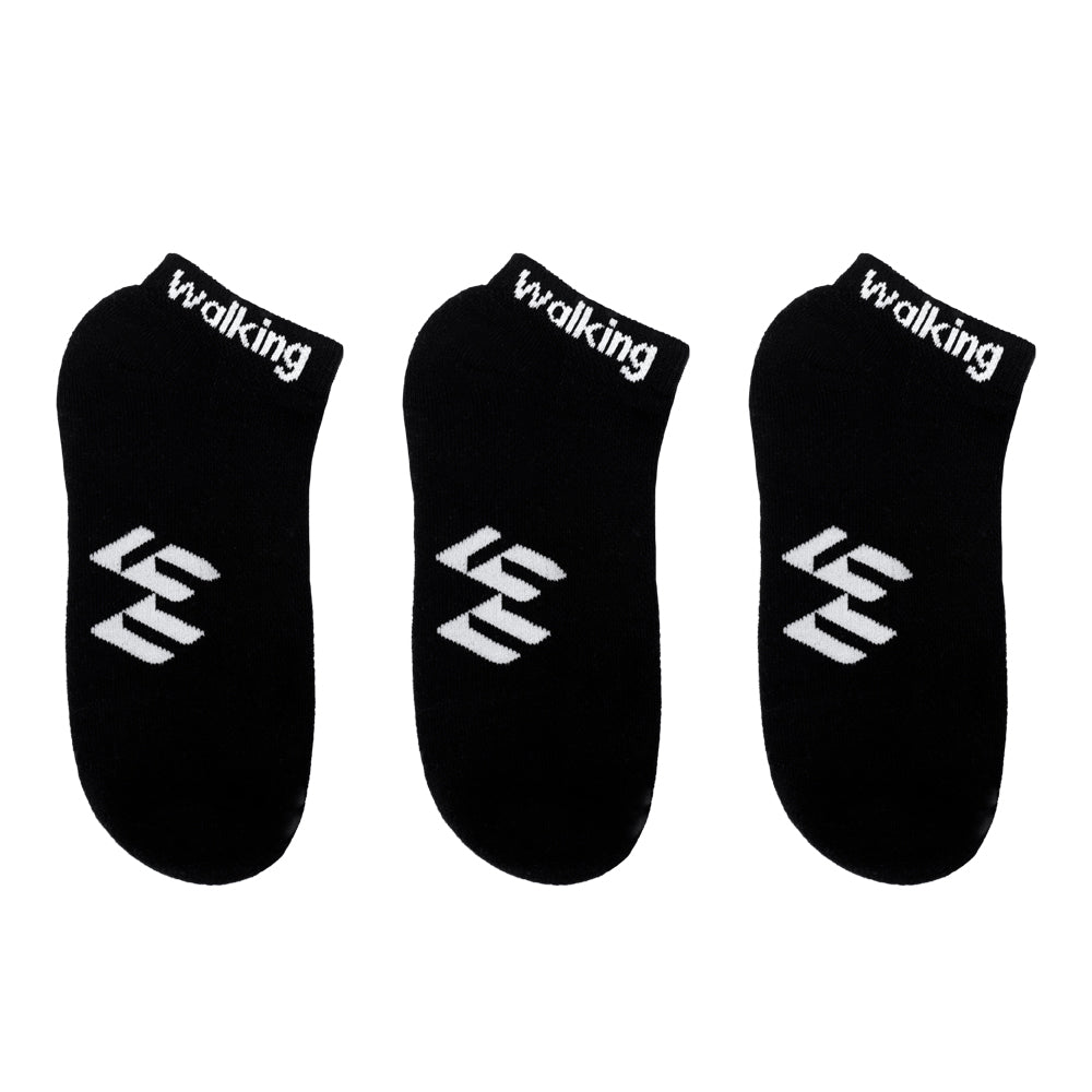 Pack x3 Medias Taloneras Para Hombres Walking – WALKW-NE-02 - WALKING