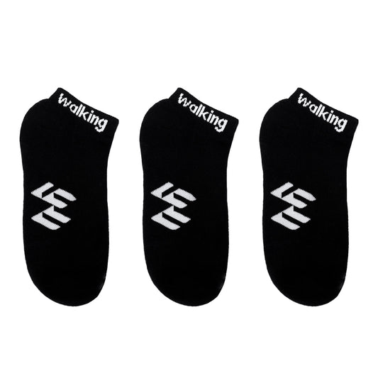 Pack x3 Medias Taloneras Para Hombres Walking – WALKW-NE-02 - WALKING