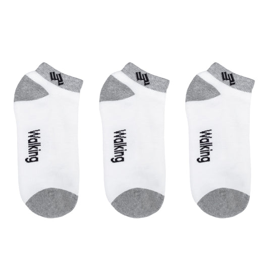 Pack x3 Medias Taloneras Para Hombres Walking WALKT-BL-02 Performance – Energía y Confort - WALKING