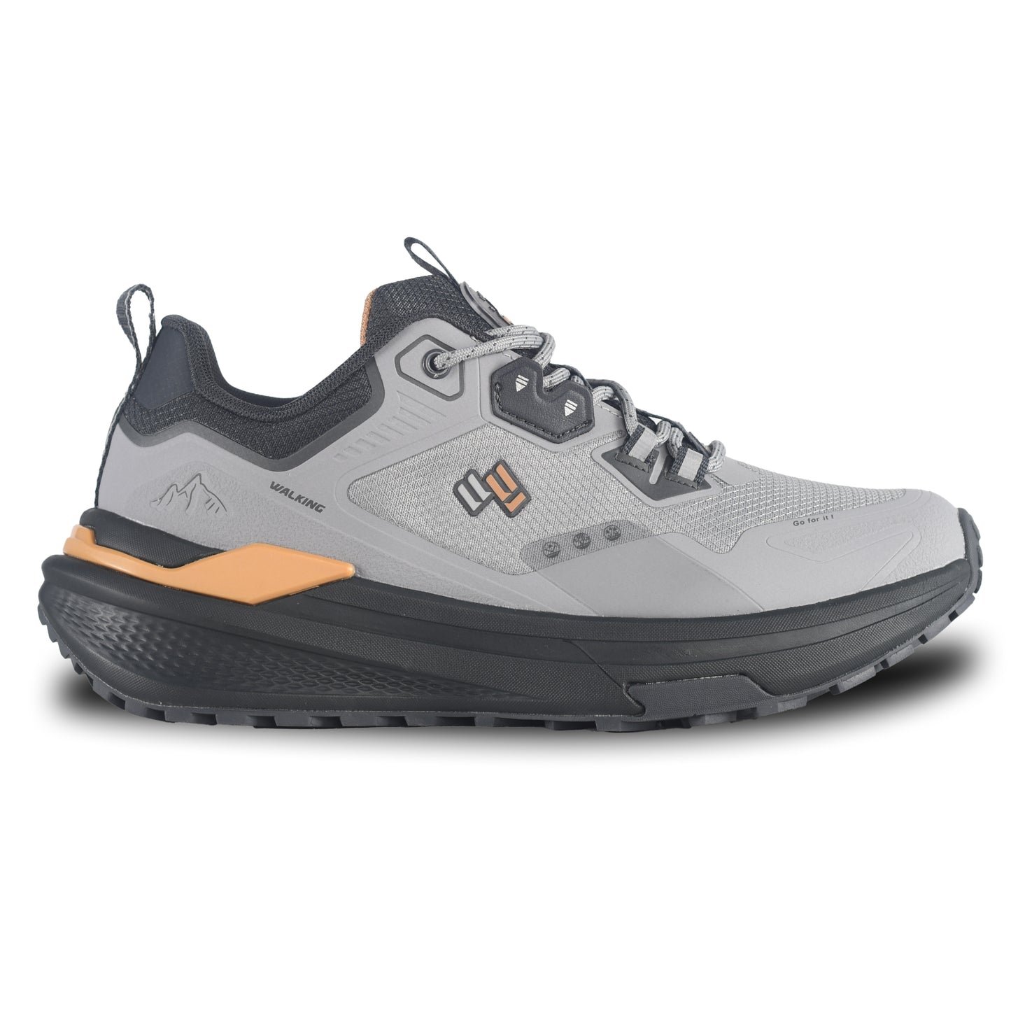 Zapatillas Outdoor Trekking Walking WK290M3 Gris/Naranja para Hombre