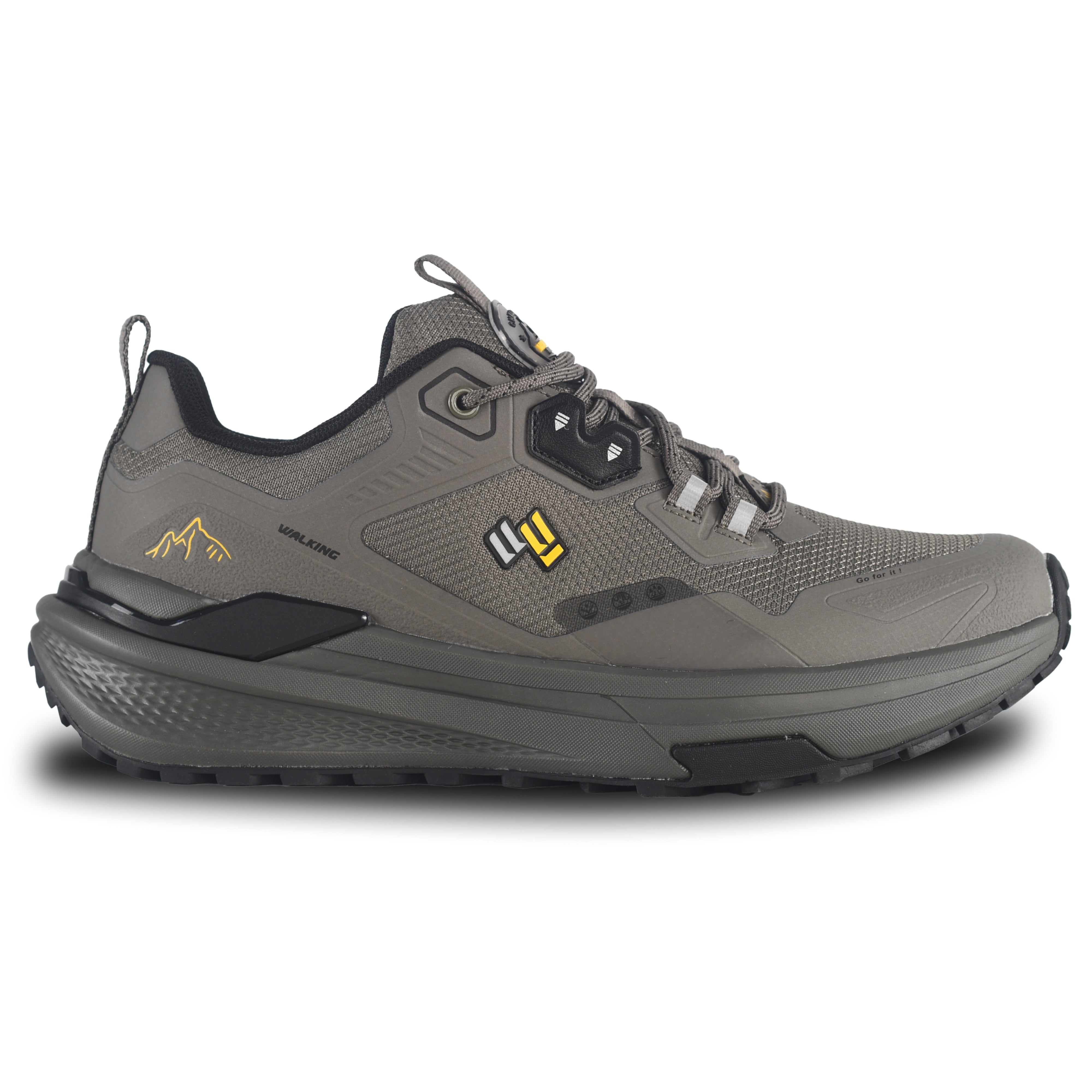 Zapatillas Outdoor Trekking Walking WK290M2 Olivo/Mostaza para Hombre - WALKING