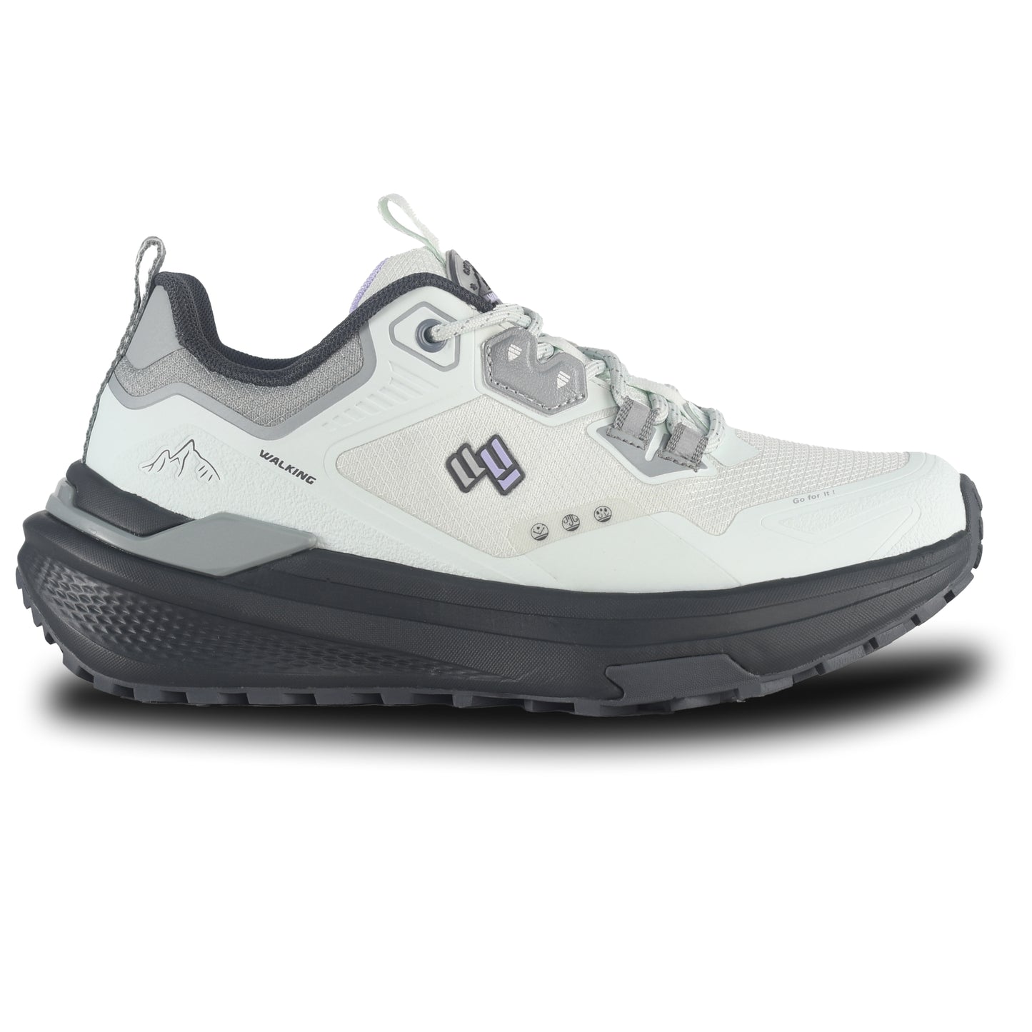 Zapatillas Outdoor Trekking Walking WK290F6 Verde Menta/Gris para Mujer
