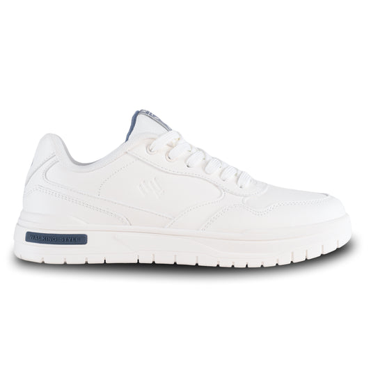 Zapatillas Urbanas Classic Walking Style WK346M4 Blanco/Azul para Hombre - WALKING