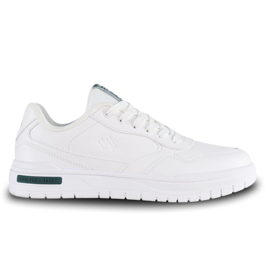 Zapatillas Urbanas Classic Walking Style WK346M1 Blanco/Verde para Hombre - WALKING