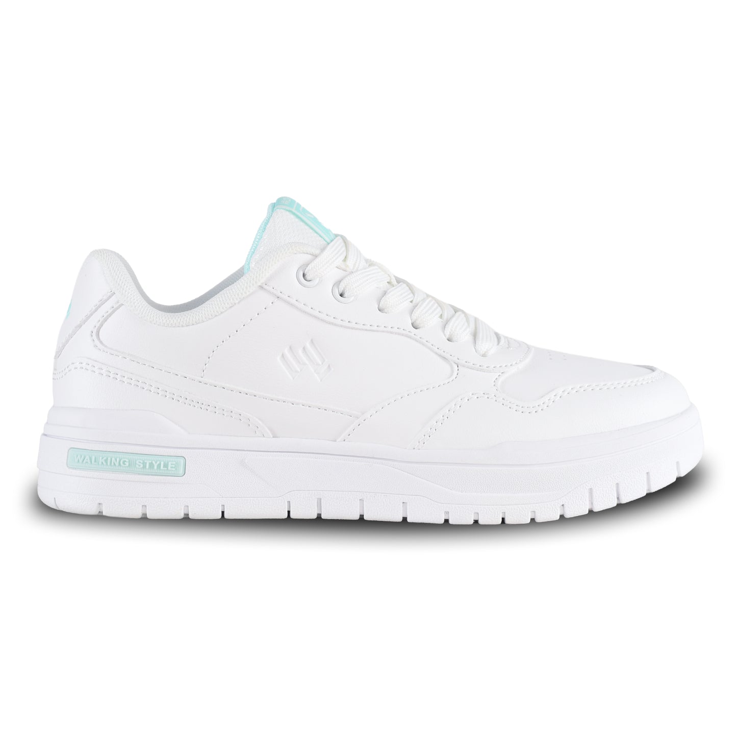 Zapatillas Urbanas Classic Walking Style WK346F6 Blanco/Celeste para Mujer