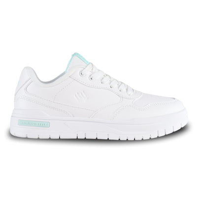 Zapatillas Urbanas Classic Walking Style WK346F6 Blanco/Celeste para Mujer