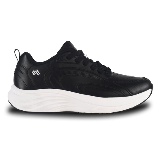 Zapatillas Urbanas Walking Lite WK372M3 Negro/Blanco para Hombre - WALKING