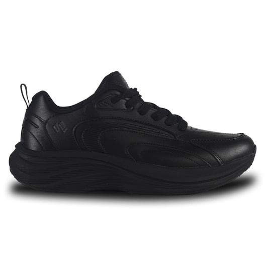 Zapatillas Urbanas Walking Lite WK372M4 Negro Monocromático para Hombre - WALKING